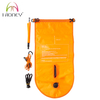 CSWP4011 Strong Nylon PVC Safety Tow Float Buoy with Flag and Check Valve for Open Water Swimming from Manufacturer