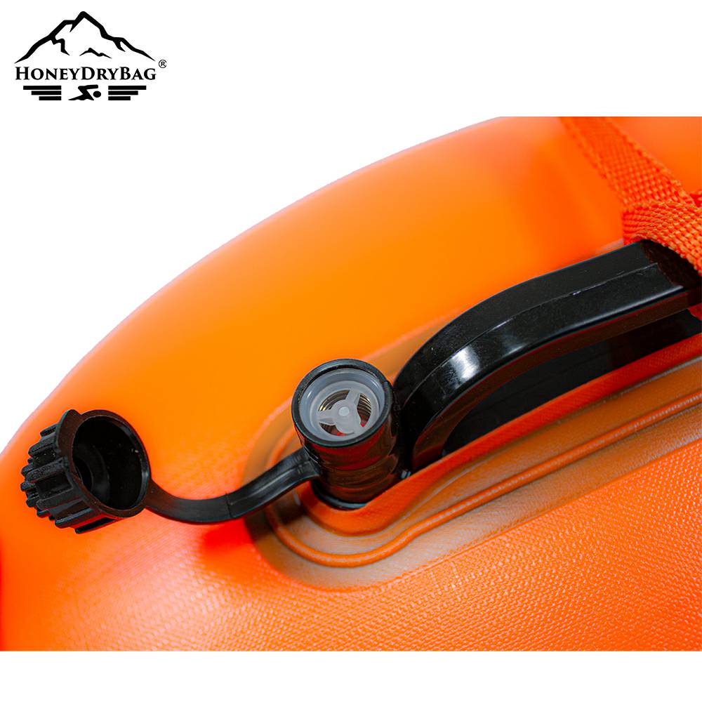 PVC Oval Swim Buoy with Double Air Chambers