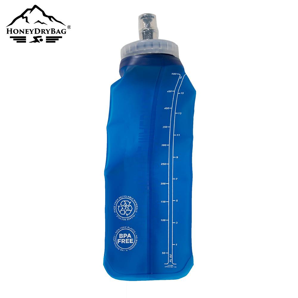BPA Free TPU Trial Running Water Bottle Collapsible Soft Flask